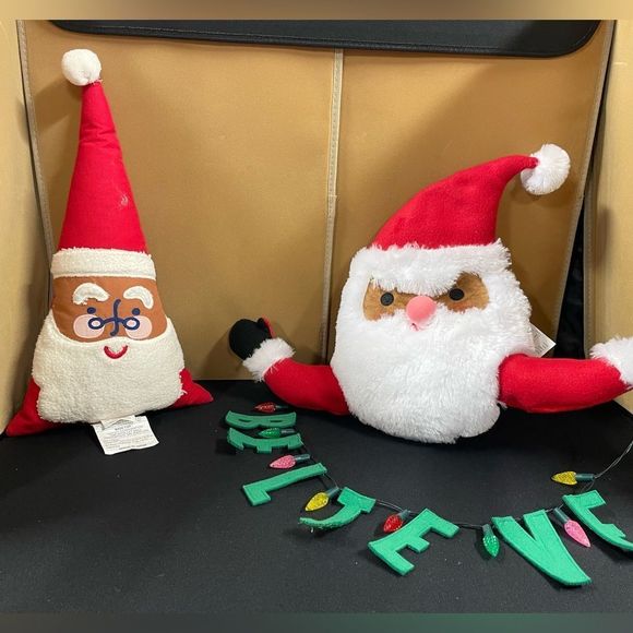 Christmas Santa decorations for doors & sings bundle